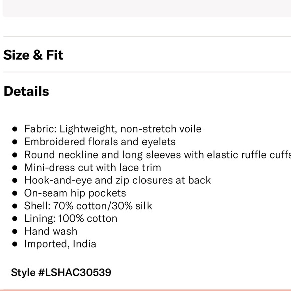 LoveShackFancy BNWT Jullian Mini Dress in White Broderie Anglaise- Size US 4 - Picture 8 of 16